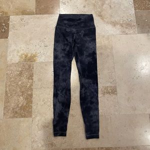 Lululemon Align 28” size 4 gray tie dye